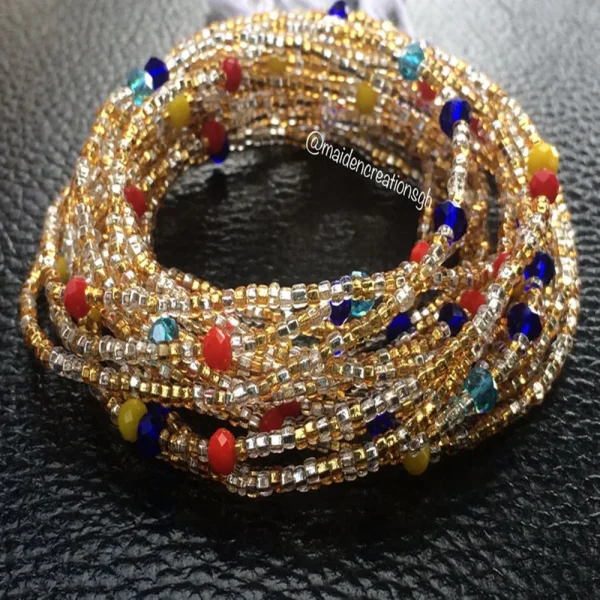 Perles de taille élastique bohème pour femmes et filles