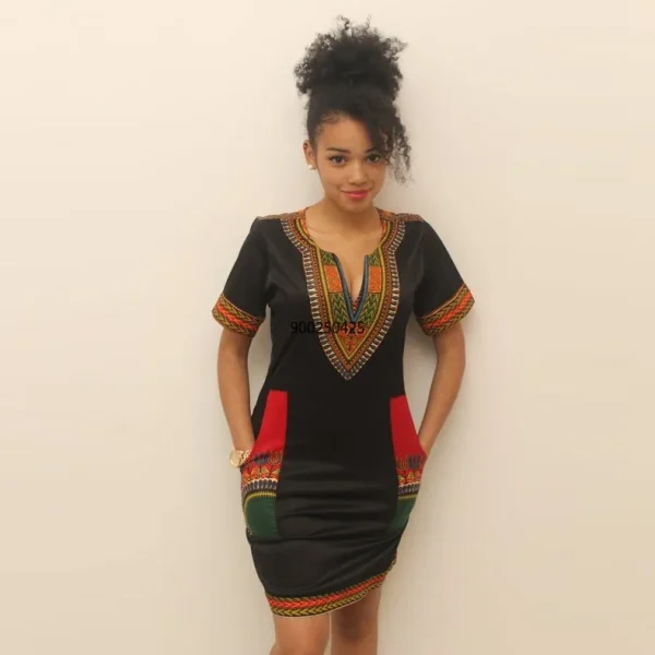 Robes africaines pour femmes, grande taille 3XL, vêtements pour femmes, nouvelle collection – Image 2