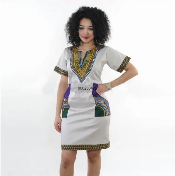 Robes africaines pour femmes, grande taille 3XL, vêtements pour femmes, nouvelle collection – Image 3