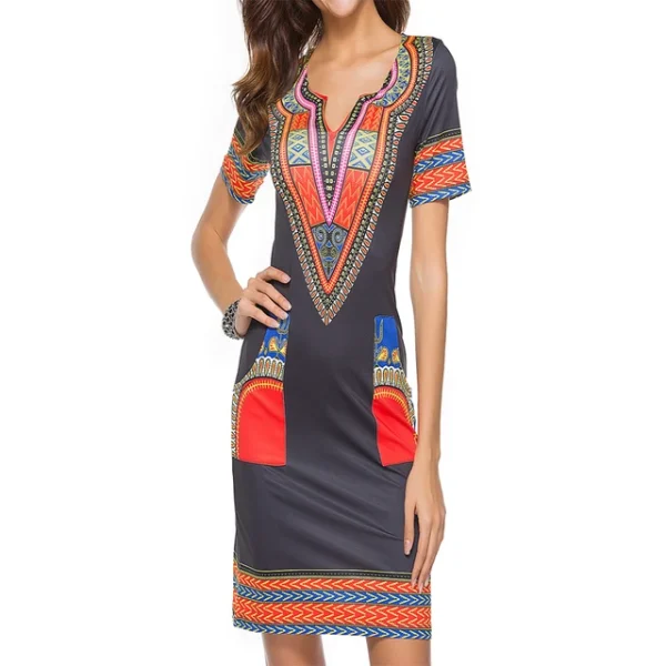 Robes africaines pour femmes, grande taille 3XL, vêtements pour femmes, nouvelle collection – Image 11