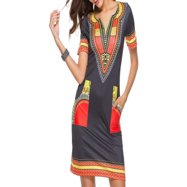 Robes africaines pour femmes, grande taille 3XL, vêtements pour femmes, nouvelle collection – Image 12